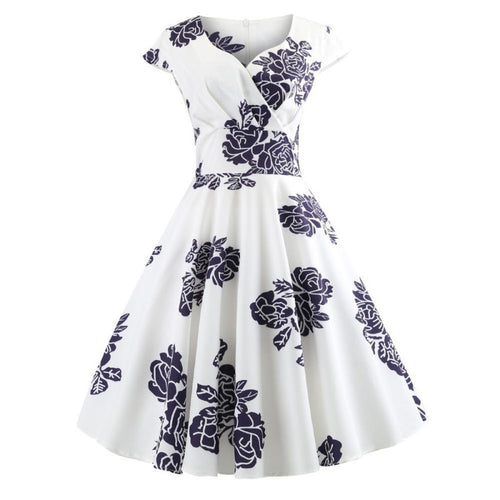 Robe portefeuille femme avec imprimé floral et jupe évasée Levoire