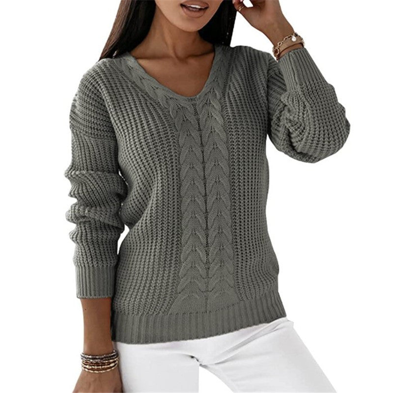 Levoire | Pull Confortable Pour Femmes Pour Les Soirées Fraîches Gris