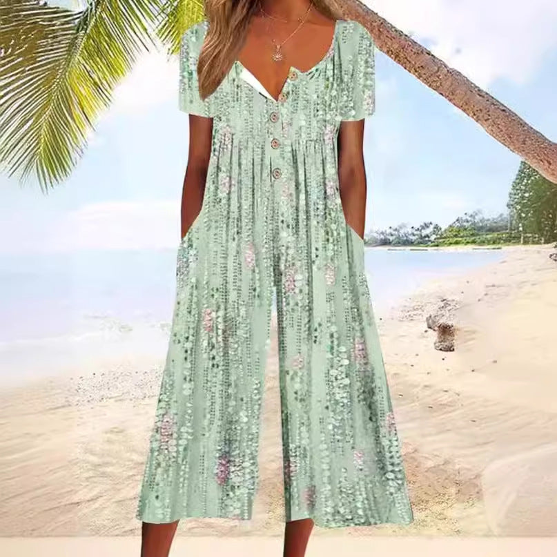 Levoire | Robe Maxi Élégante Pour Femmes Raffinées Vert