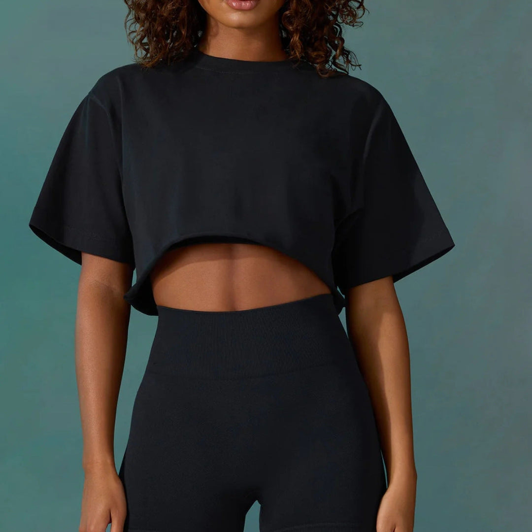 Levoire | Confortable Lörtsy Sport Fitness Haut Sport Tee