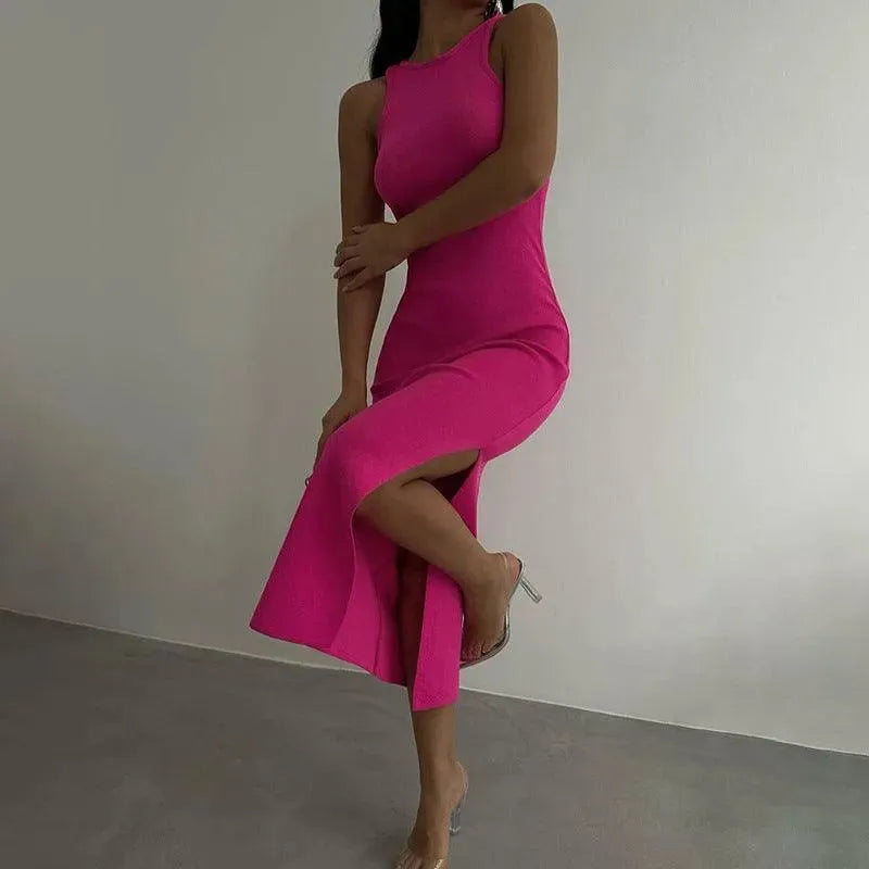 Levoire | Robe longue avec une fente sexy