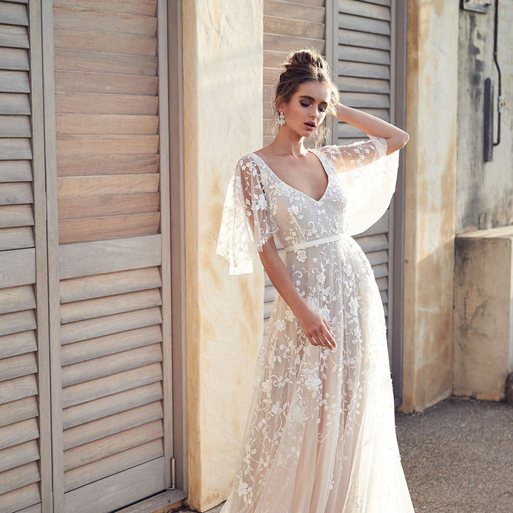Levoire | Robe élégante à dos nu