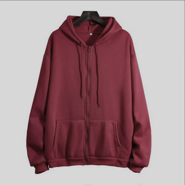 Veste à capuche pour femmes avec zip intégral et poches kangourou pratiques Levoire