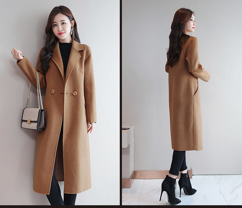 Levoire | Manteau Long Pour Femme Avec Boutons Et Une Allure Élégante
