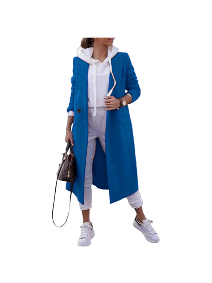 Veste de transition élégante pour femmes avec col chic et poches pratiques Levoire