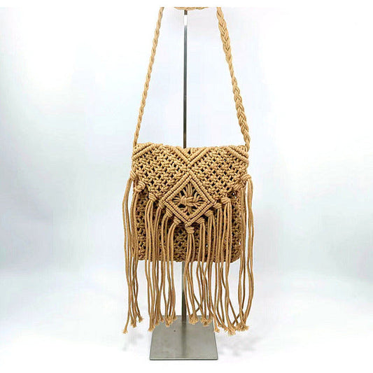 Levoire | Tissé De Décoration De Gland Marron