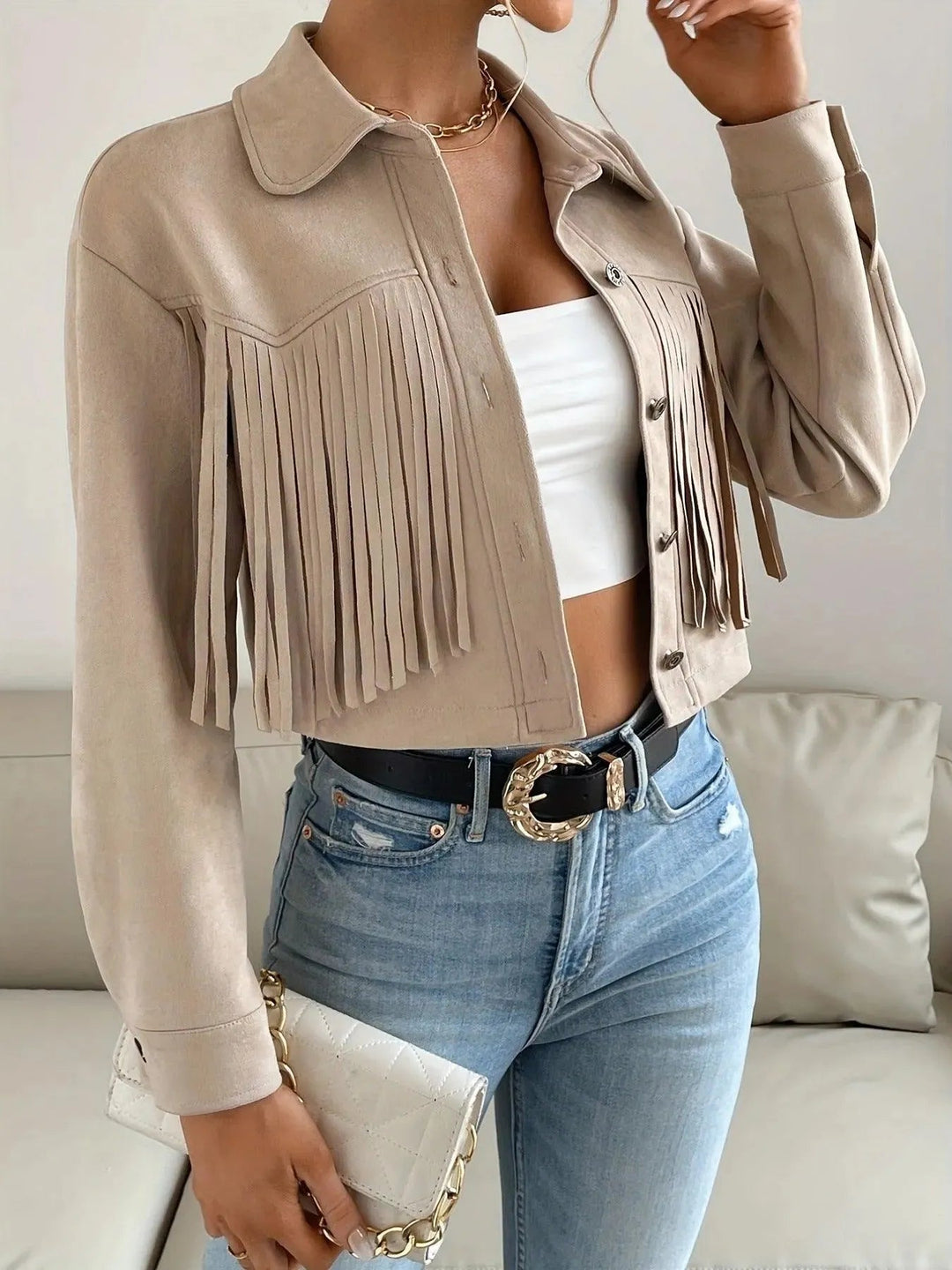 Levoire | Veste Femme Casual Abricot