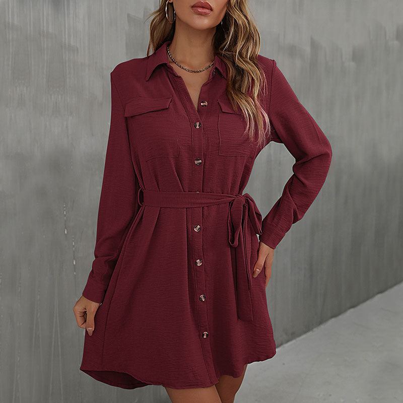 Levoire | Robe midi Polo Bordeaux