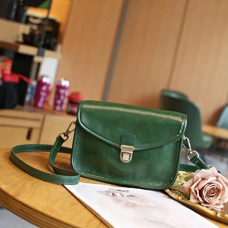Levoire | Sac en cuir pour femmes Hedelmärgreen