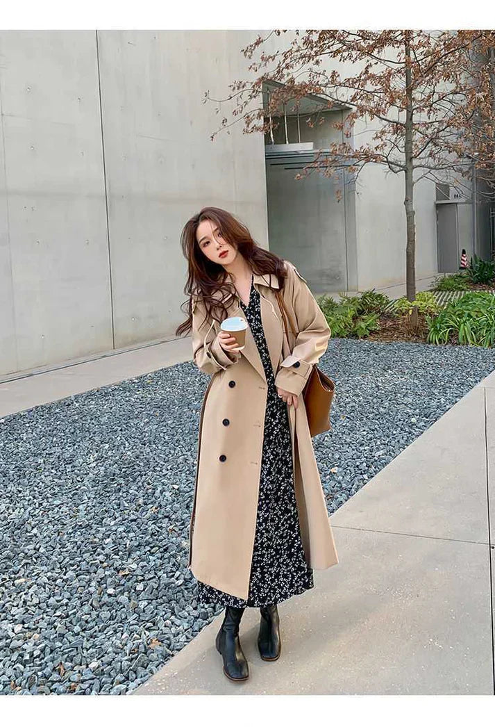 Levoire | Trench-Coat Avec Double Rangée De Boutons Khaki