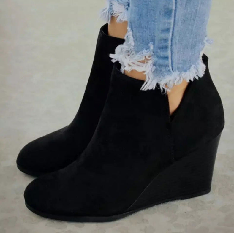 Levoire | Bottes À Chevilles En Léopard Imperméables Avec Semelle Épaisse