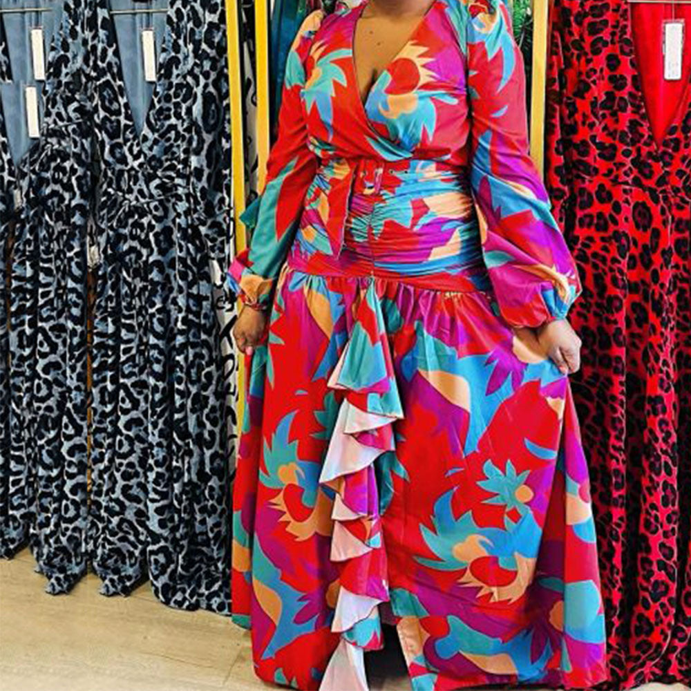 Levoire | Élégante robe longue Rot