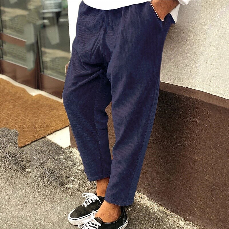 Levoire | Pantalons De Détente Pour Hommes Bleu