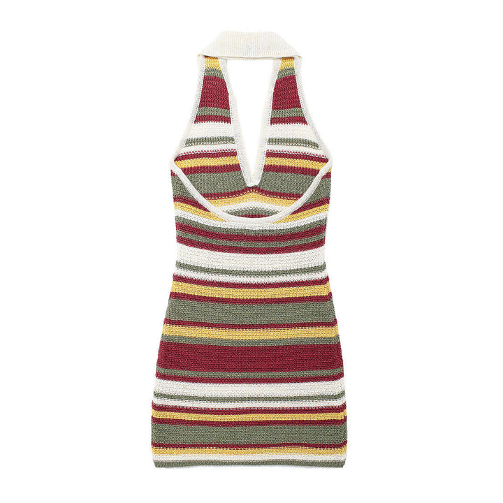 Levoire | Robe mini à décolleté halter chic
