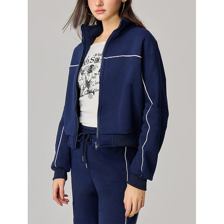 Ensemble de loisirs sportif pour femmes avec col montant et taille élastique Levoire