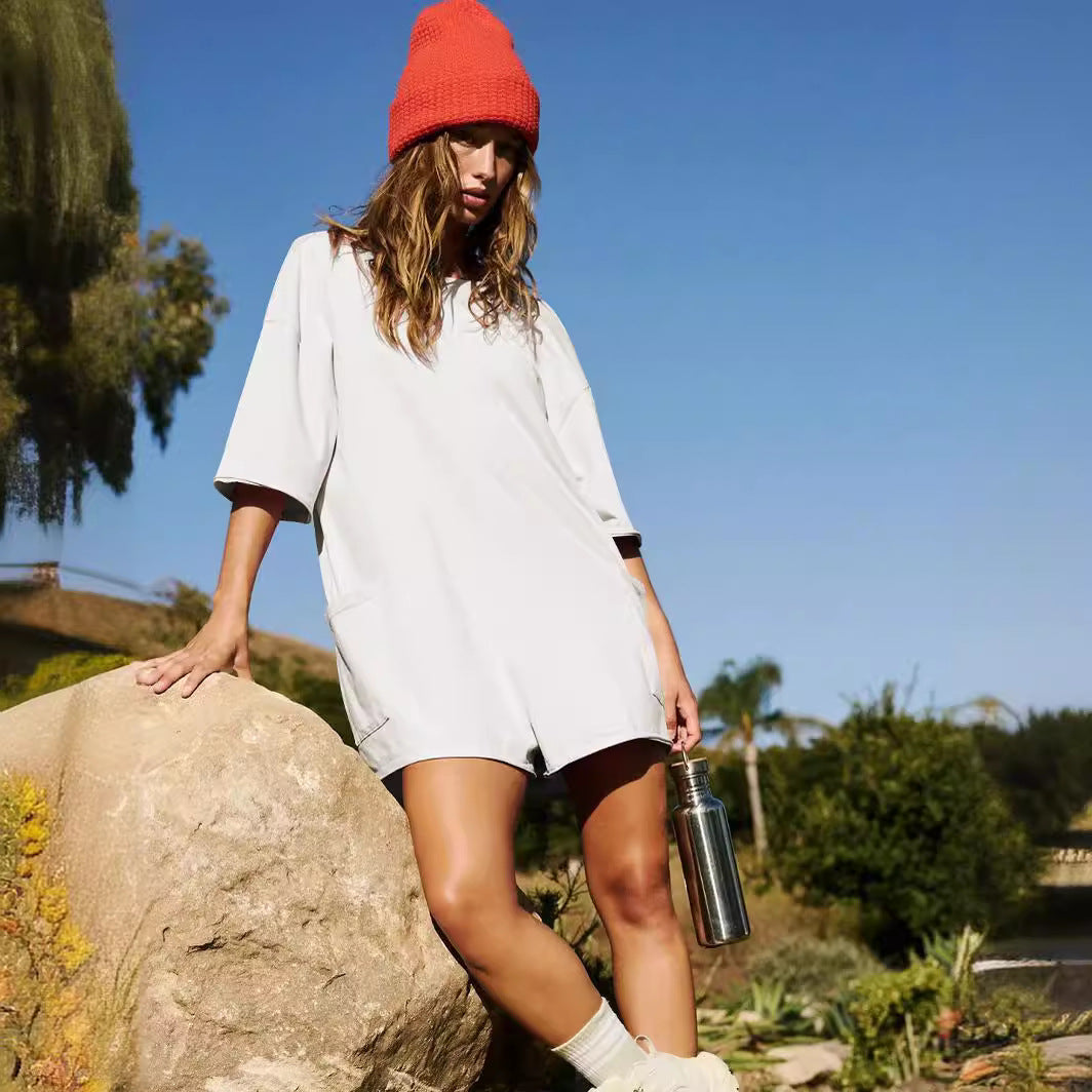 Levoire | Dos ouvert Public Été V-cou Public Shorts