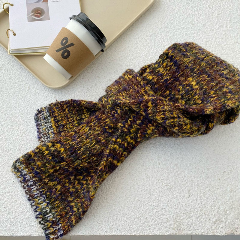 Levoire | Écharpe Tricotée Chaude Vintage