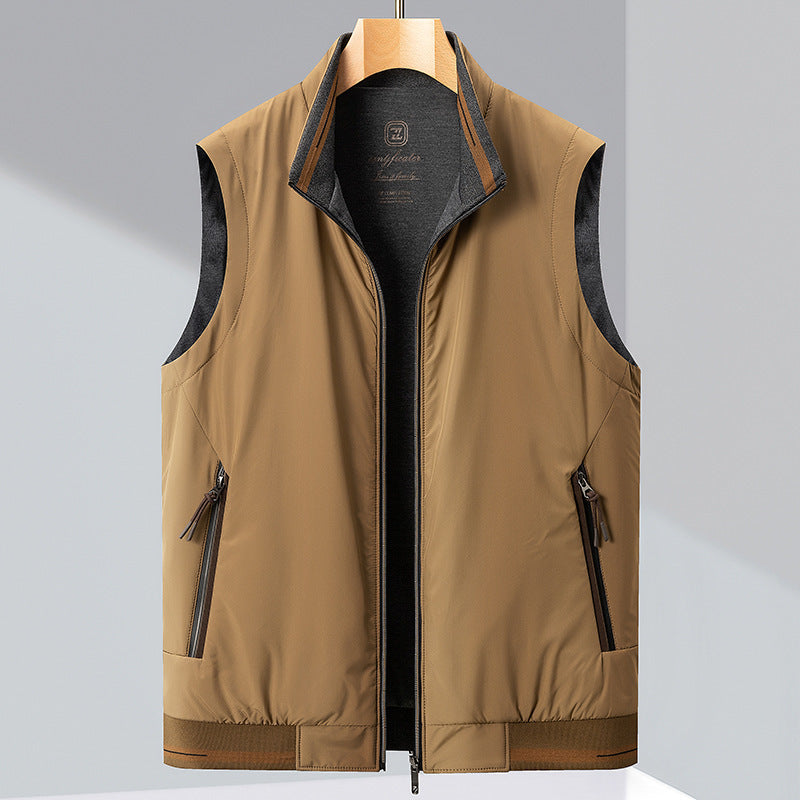 Levoire | Veste À Capuche Confortable Avec Poches Zippées Et Chaleur En Polaire Braun