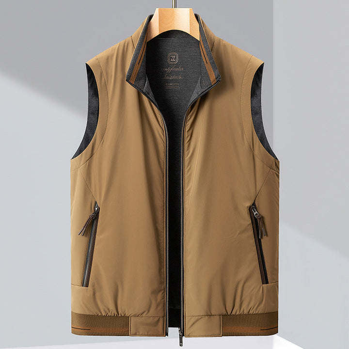 Levoire | Veste À Capuche Confortable Avec Poches Zippées Et Chaleur En Polaire Braun