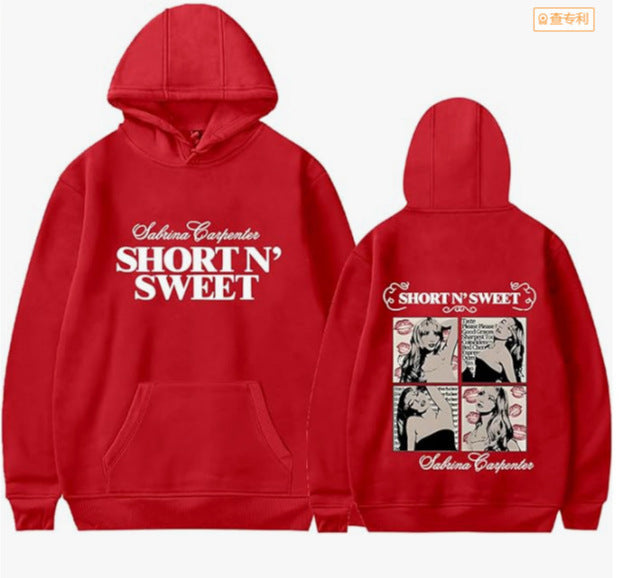 Sweat à capuche pour femmes avec design de bande dessinée créatif et coupe décontractée Levoire