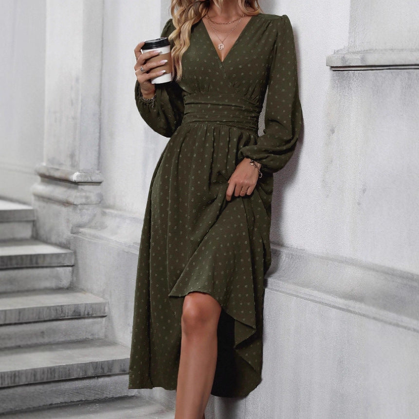 Robe maxi pour femmes avec un look enveloppant élégant Levoire