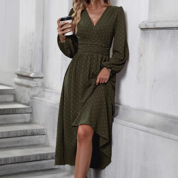 Robe maxi pour femmes avec un look enveloppant élégant Levoire