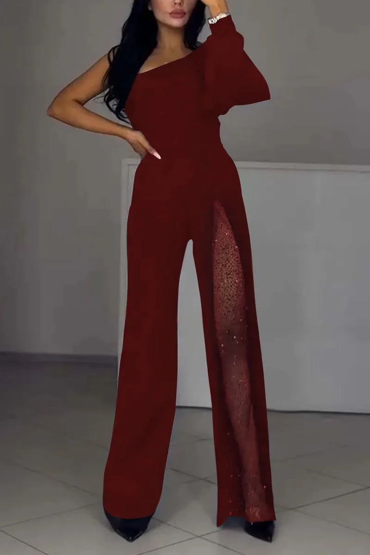 Combinaison élégante pour femme avec des détails de transparence excitants Levoire