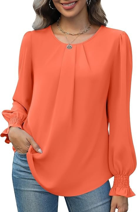 Blouse élégante pour dames avec manches bouffantes Levoire