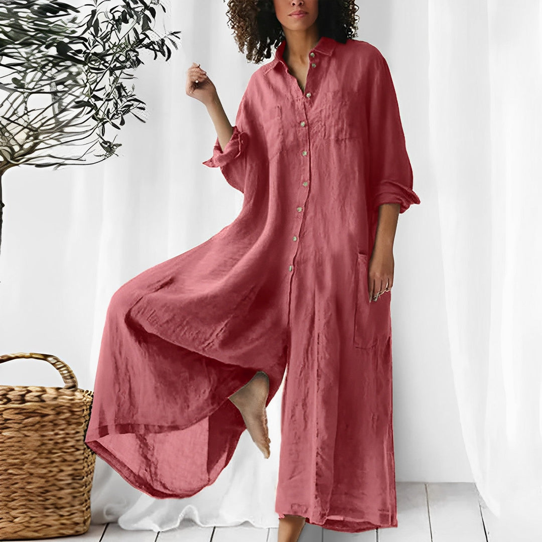Levoire | Combinaison Élégante Avec Design Stylé Rosa