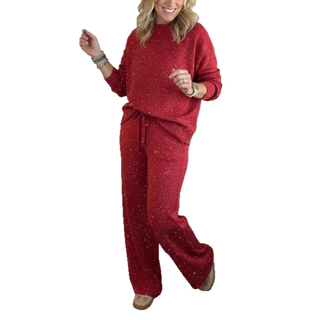 Ensemble de sweat-shirt décontracté et de pantalon de jogging pour femmes Levoire