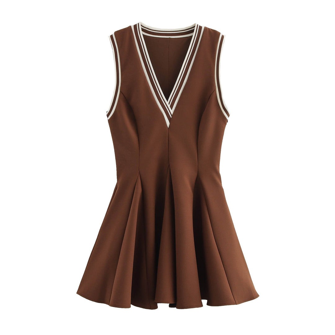 Levoire | Robe sans bretelles à décolleté en V élégant