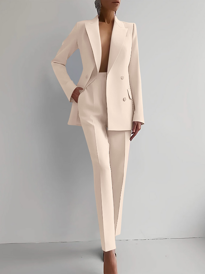 Levoire | Élégant Costume Pour Femmes Crème