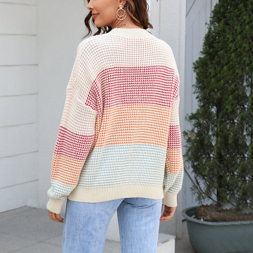 Levoire | En Tricot À Blocs De Couleurs