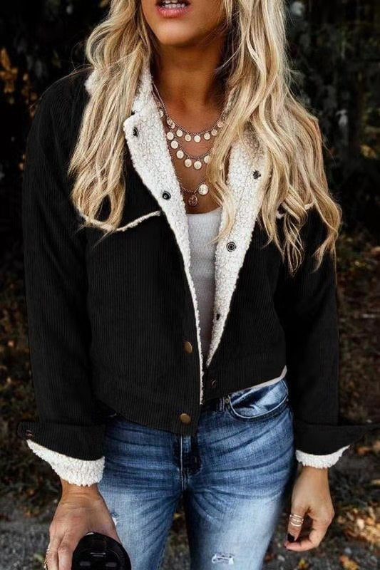 Levoire | Veste D'Hiver Avec Capuche Pour Femme Noir