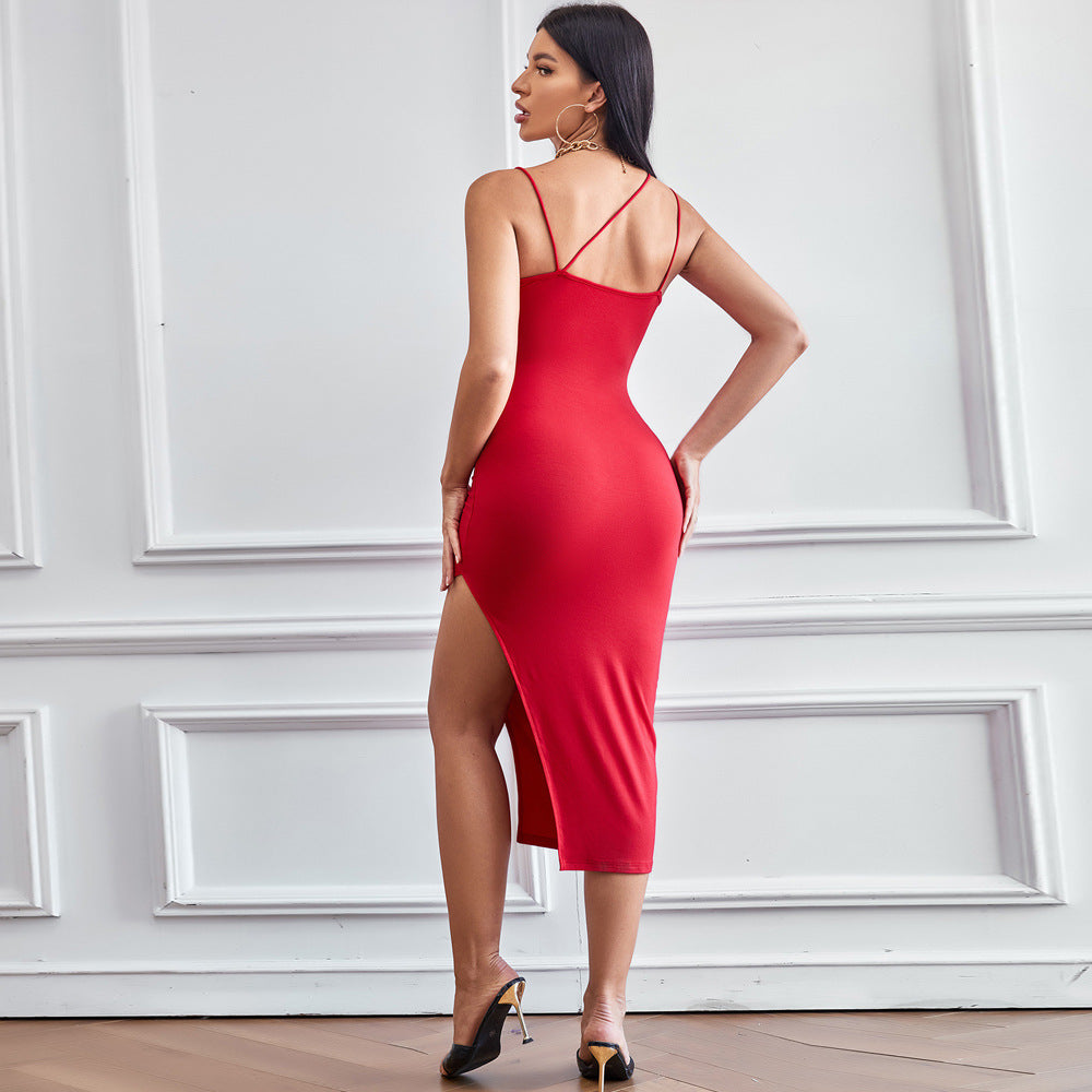 Levoire | Robe de soirée longue sculptante sans bretelles ouverte dans le dos élégante