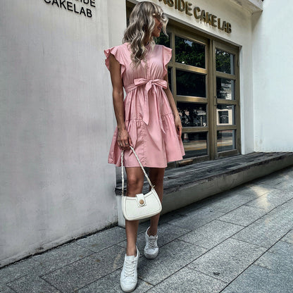 Levoire | Chemise à cape à jupe volantée élégante