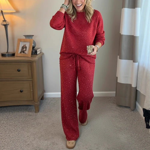 Ensemble de sweat-shirt décontracté et de pantalon de jogging pour femmes Levoire