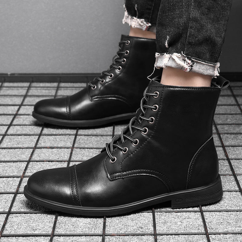 Levoire | Bottes Cheville Cuir Véritable
