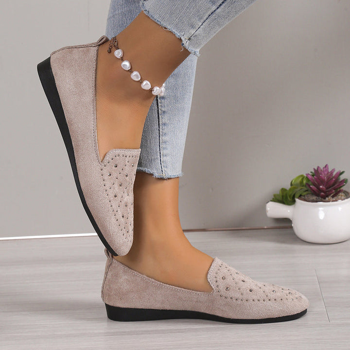 Levoire | Mules Plates Luxueuses Avec Détails En Cristal Pour Femmes