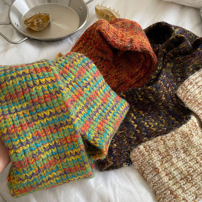 Levoire | Écharpe Tricotée Chaude Vintage
