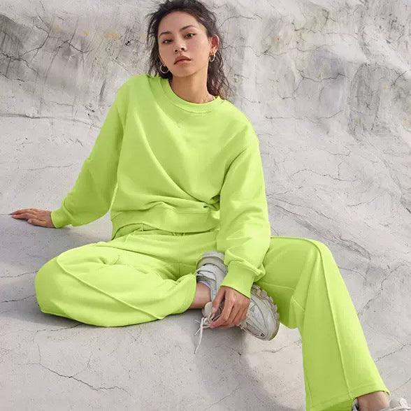 Levoire | Sweatshirt à manches longues confortable ensemble à deux pièces