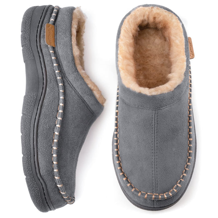 Levoire | Pantoufles Confortables Pour Hommes, Parfaites Pour La Maison Gris