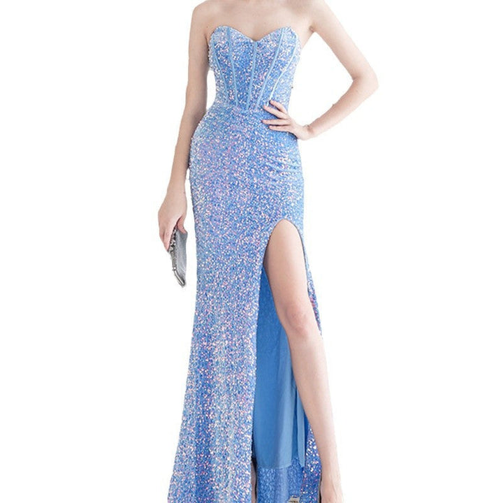 Levoire | Robe élégante à bustier en queue de poisson