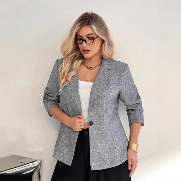 Blazer féminin à la mode en tissu texturé Levoire