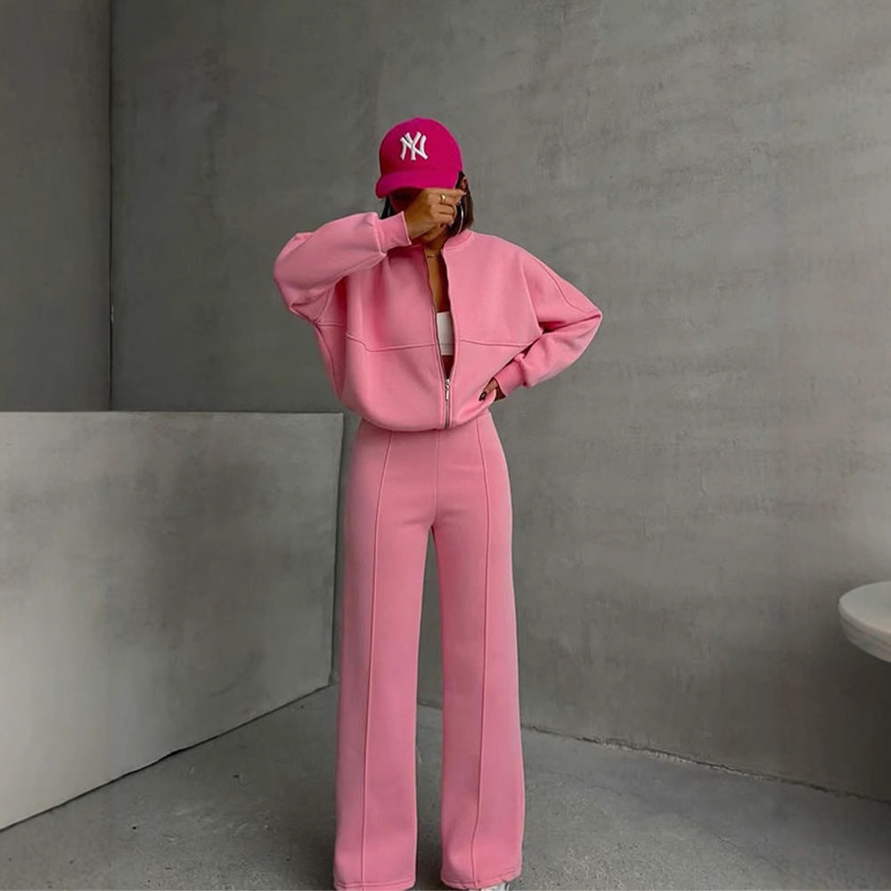 Levoire | Trendik Street Style Veste Pantalon Long Set