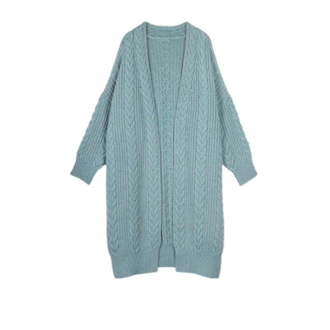 Cardigan femme avec motif en cable et coupe ample Levoire