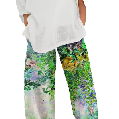 Levoire | Trendik Print Jakopuku Neuf Points Pantalon