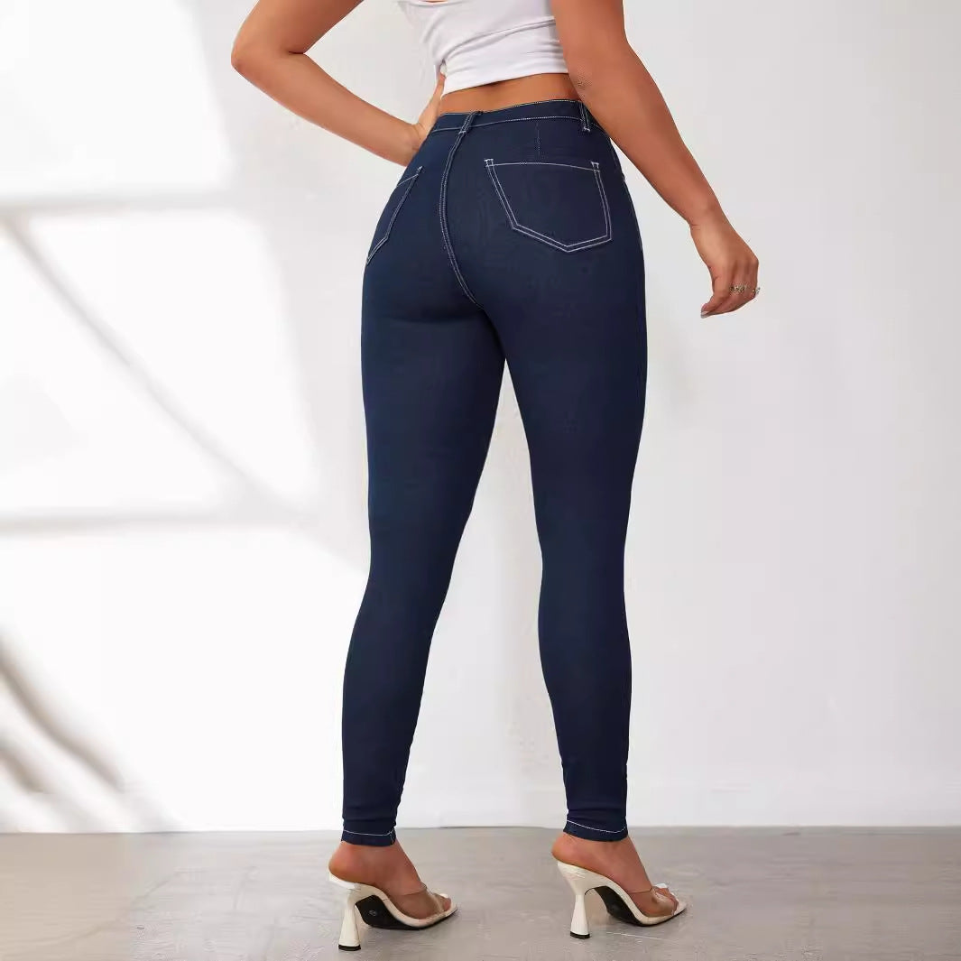 Leggings taille haute épousant la silhouette pour femmes Levoire