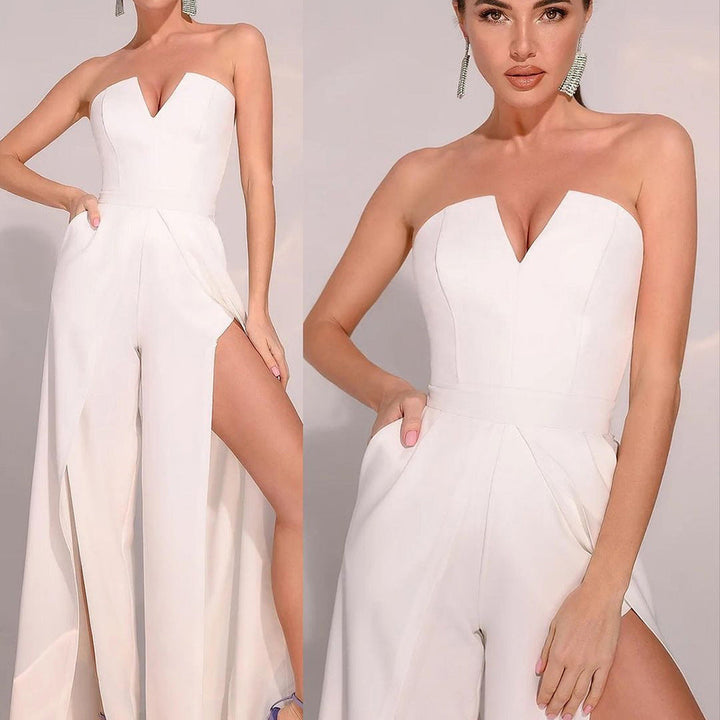 Levoire | Rento Housu Jakso Slim Fit Combinaison Blanc