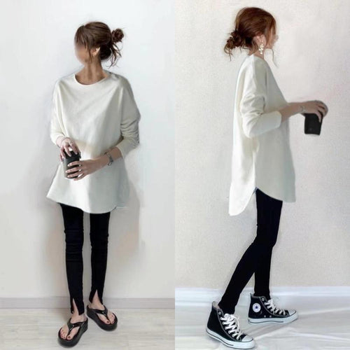 Sweat-shirt Femme Surdimensionné en Coupe Décontractée Levoire